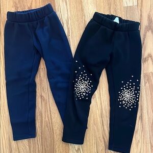Gap kids fleece lined leggings